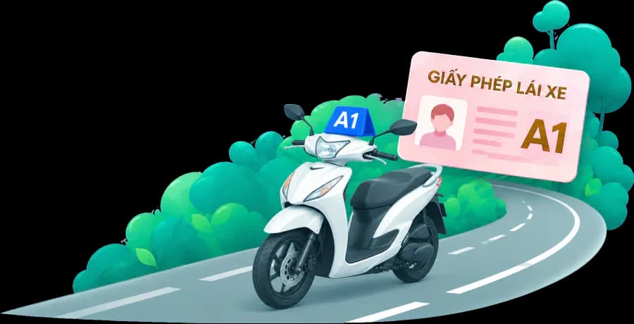 Xe máy và giấy phép lái xe hạng A1